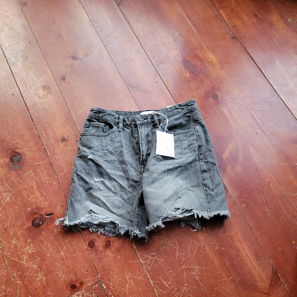 Kancan high rise mom shorts